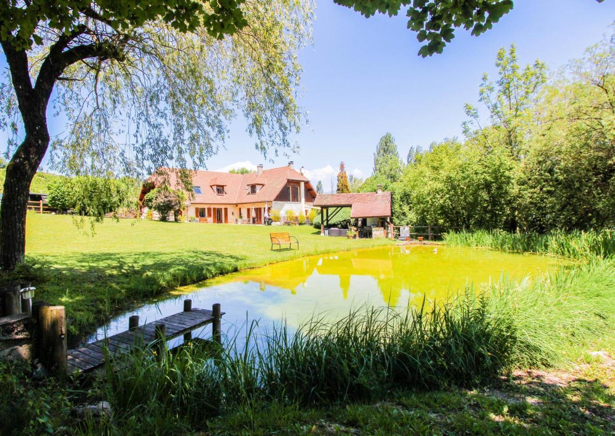 L'Etang De La Tourne Bed & Breakfast Les Marches Dış mekan fotoğraf