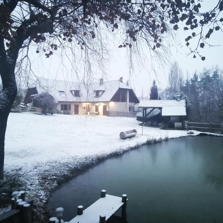 L'Etang De La Tourne Bed & Breakfast Les Marches Dış mekan fotoğraf